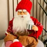 Papá Noel sentado 40cm