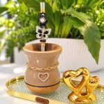Mate de madera con bombilla