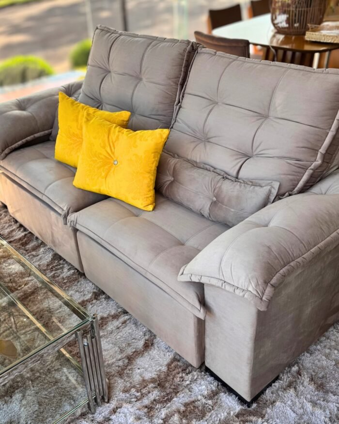 Sillon retráctil de 2 módulos premium, 2,10 m de ancho. - Imagen 2