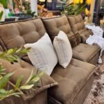 Sillon premium de tres cuerpos chocolate